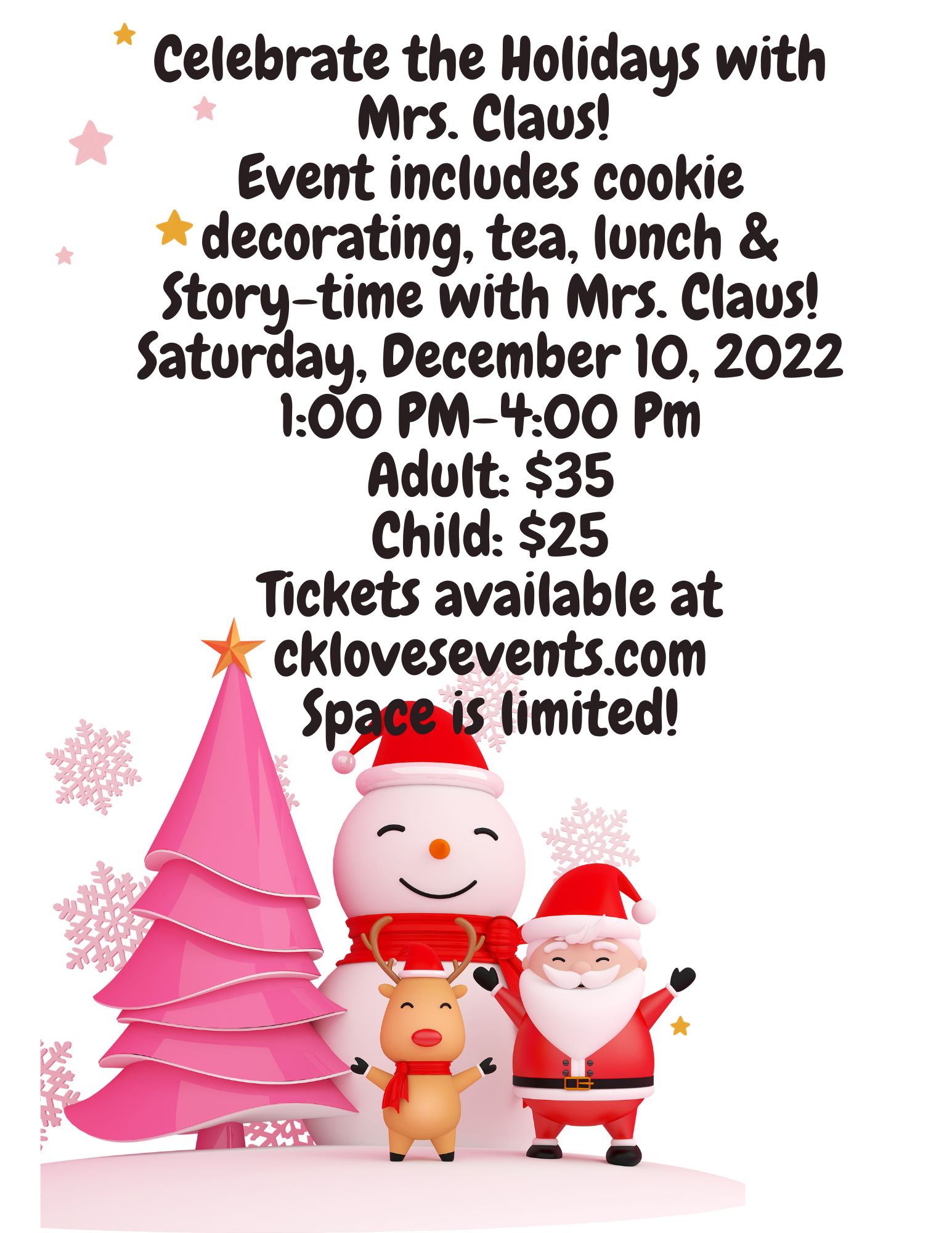 Holiday Event - Adult Ticket